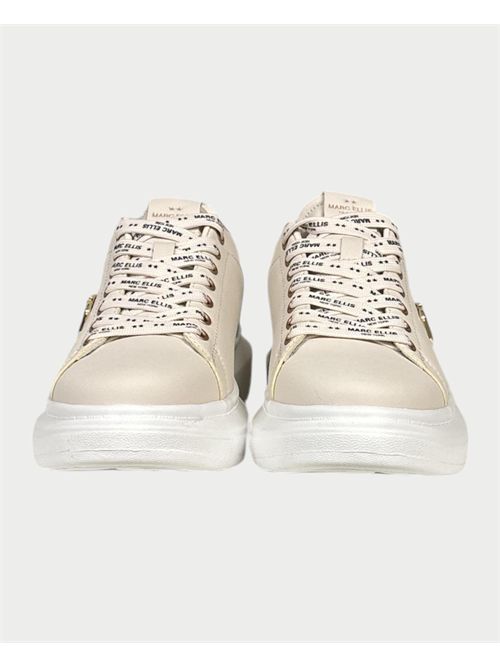 Sneakers donna Marc Ellis con logo laterale MARC ELLIS | 105HAWAICREAM/GOLD